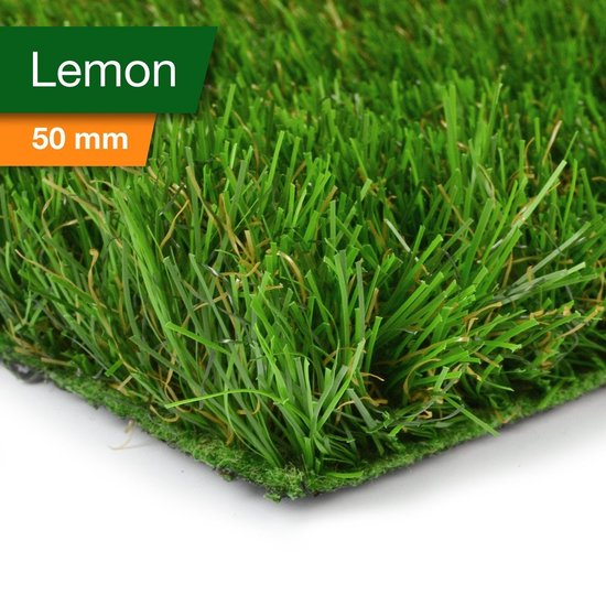 casa pura - Evergreen Grastapijt | kunstgras met drainagenoppen | 1,33 x 3,00 m | groen