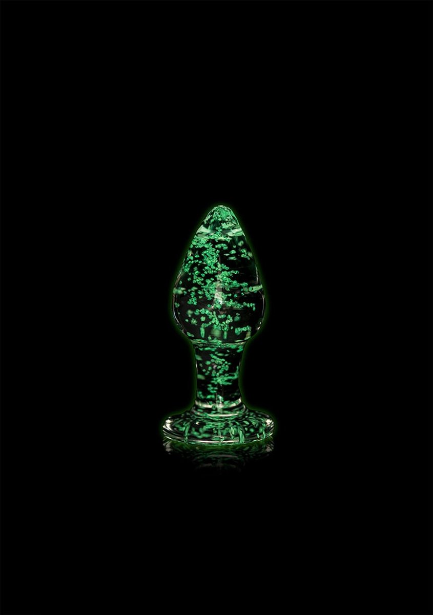 Shots - Ouch! Glazen Butt Plug - Klein clear