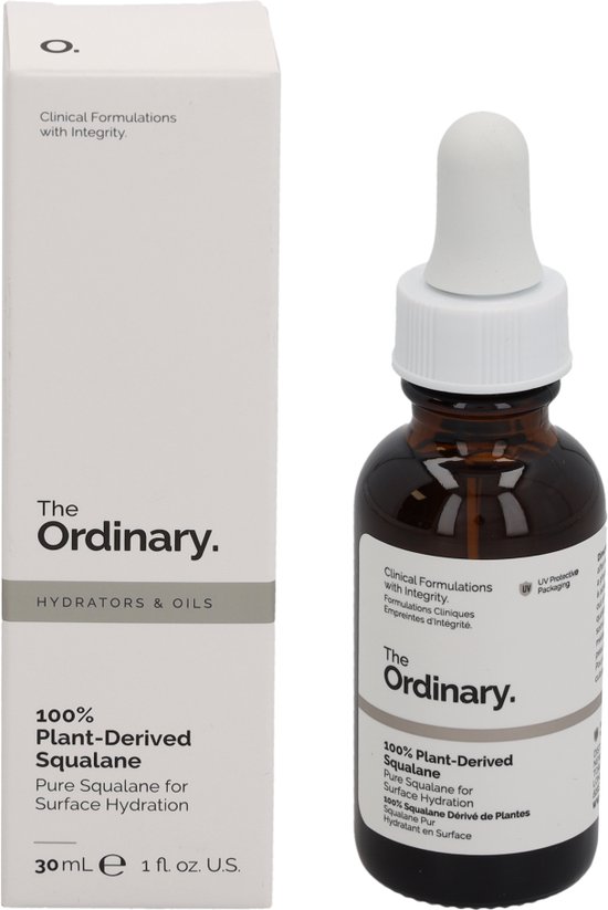 The Ordinary 100% Plant-Derived Squalane - huid- en haarolie - The Ordinary