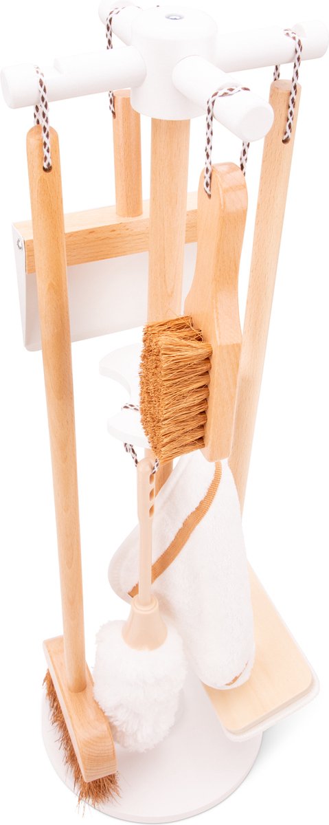 New Classic Toys houten loopscooter - wit