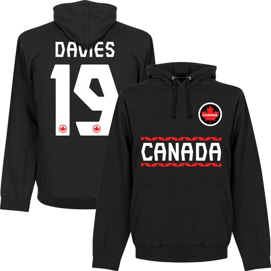 Canada Davies 19 Team Hoodie - Zwart - XXL