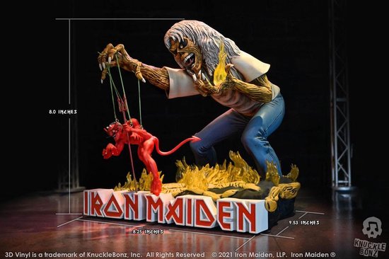 Iron Maiden 3D Vinyl Statue The Number of the Beast 20 x 21 x 24 cm -  Limited Edition