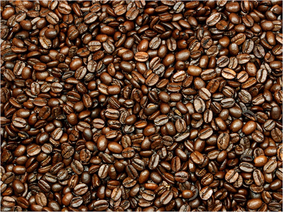 Fotobehang - Coffee heaven.