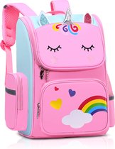 QY Unicorn Backpack - Backpack Girl - Unicorn - Rose - Petit (du groupe 1)