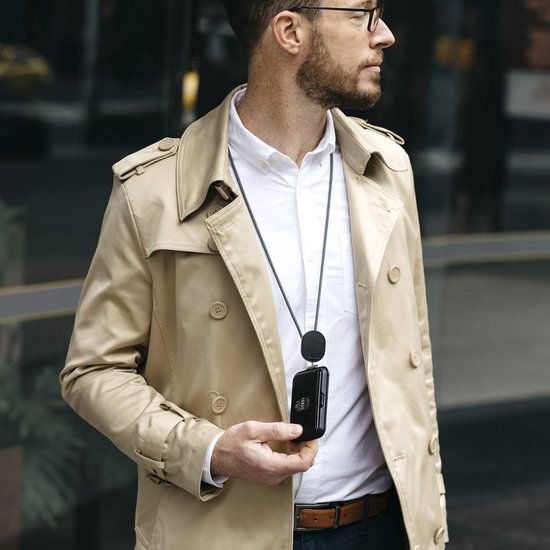 Porte-cartes d'identité Orbitkey Pro avec lanière