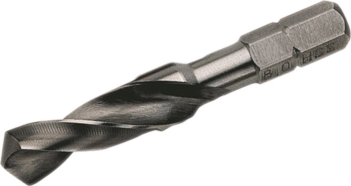 Völkel metaalboorbit 1/4" zeskant - DIN 338 - HSS-G - 6.0mm