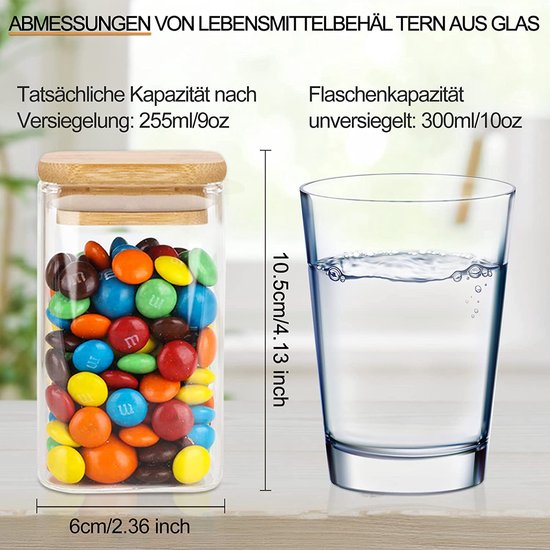 Plateau Carré En Cristal – Rempli De Diamants Broyés Pour Pots à Café/sucre – Argenté