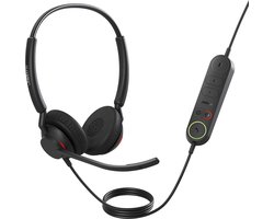 Jabra Engage 40 Headset Bedraad Hoofdband Kantoor/callcenter USB Type-A Zwart