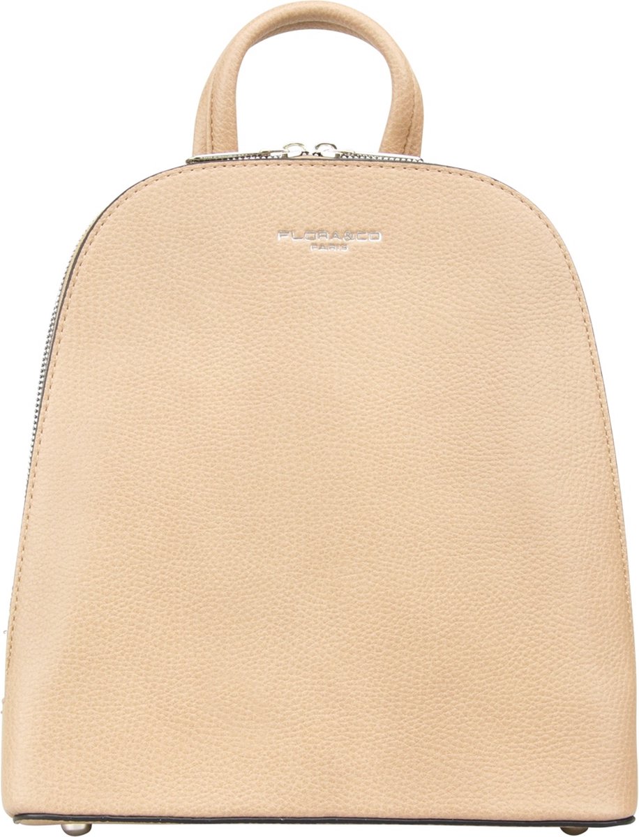 Handtas - Rugzak 2 ritsen Flora & Co beige taupe