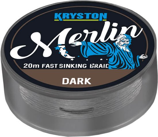 Kryston Onderlijnmateriaal Merlin Fast Sinking Supple Braid 20mtr