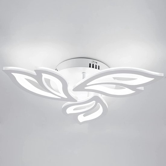 Vierkante LED plafondlamp Quarter