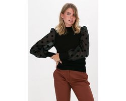 Y.A.S. Yasdotme Ls Knit Pullover S. Truien & vesten - Zwart