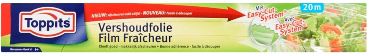 Goedkoopste 3x Toppits Vershoudfolie 32,5 cm 20 meter