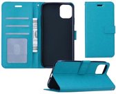 iPhone 11 Hoesje Met Pasjeshouder Bookcase Turquoise