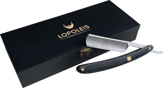Lopoleis Open Scheermes – Straight Razor – Klassiek Barbiersmes
