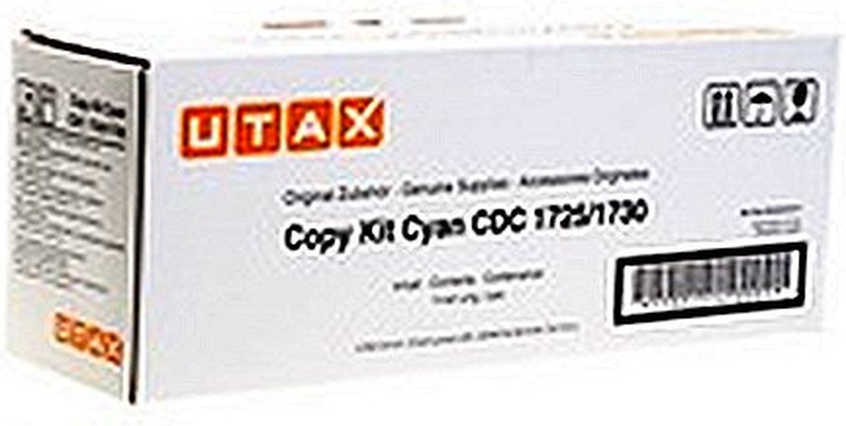 Utax - 6525 10011 - Toner cyaan