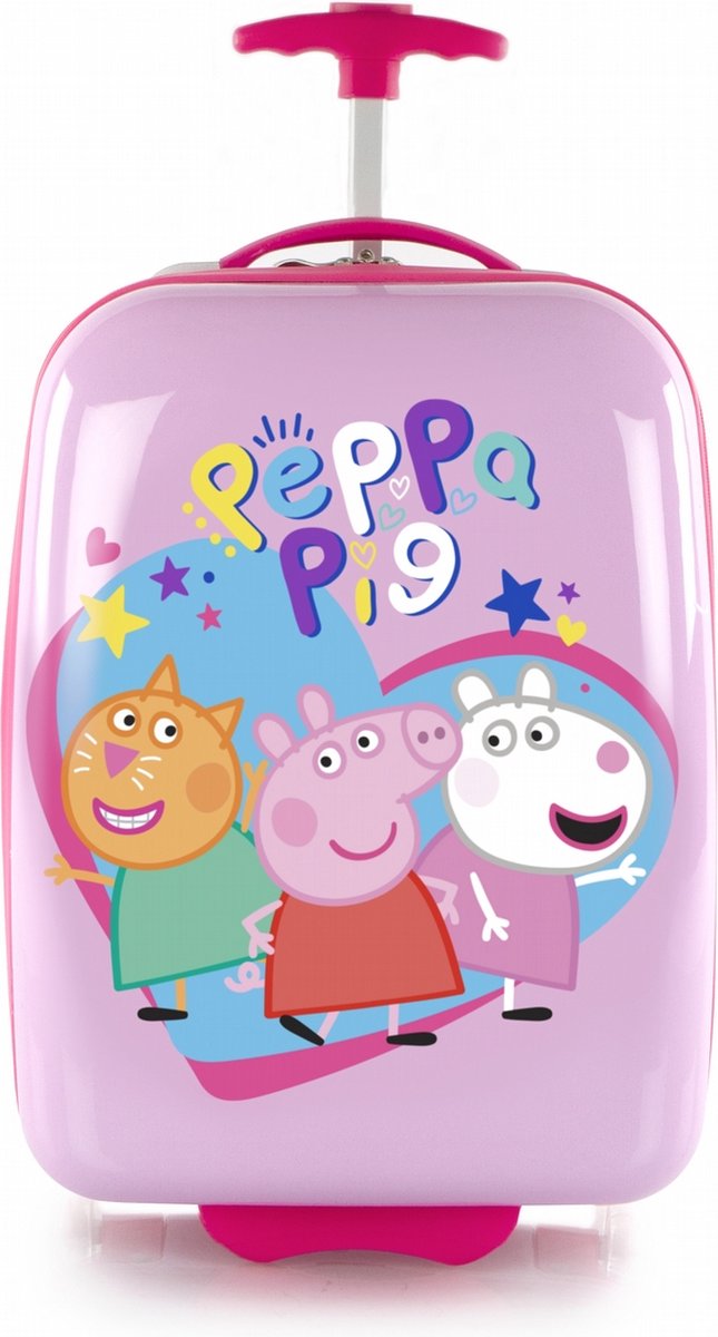 Heys Kids 2 wielen Kinderwagen 46 cm - Harde bagage - - peppa pig 1