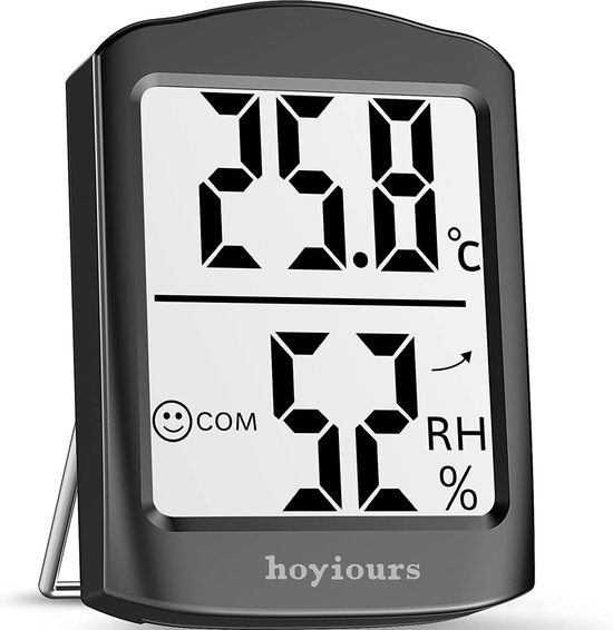 Kamerthermometer - Digitale Thermometer – Vochtigheidsmeter -  Binnenthermometer | bol.com
