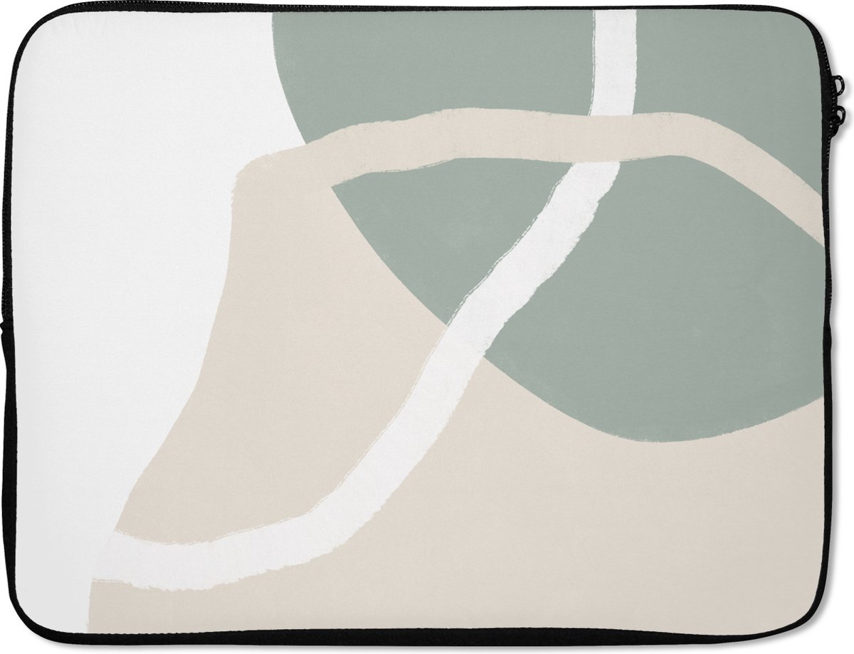 Laptophoes - Design - Abstract - Lijn - Laptop sleeve - Laptop case - Laptop - 17 Inch