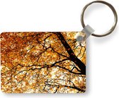 Porte-clés - Arbre - Feuilles d'automne - Saisons - Rural - Cadeaux à distribuer - Plastique