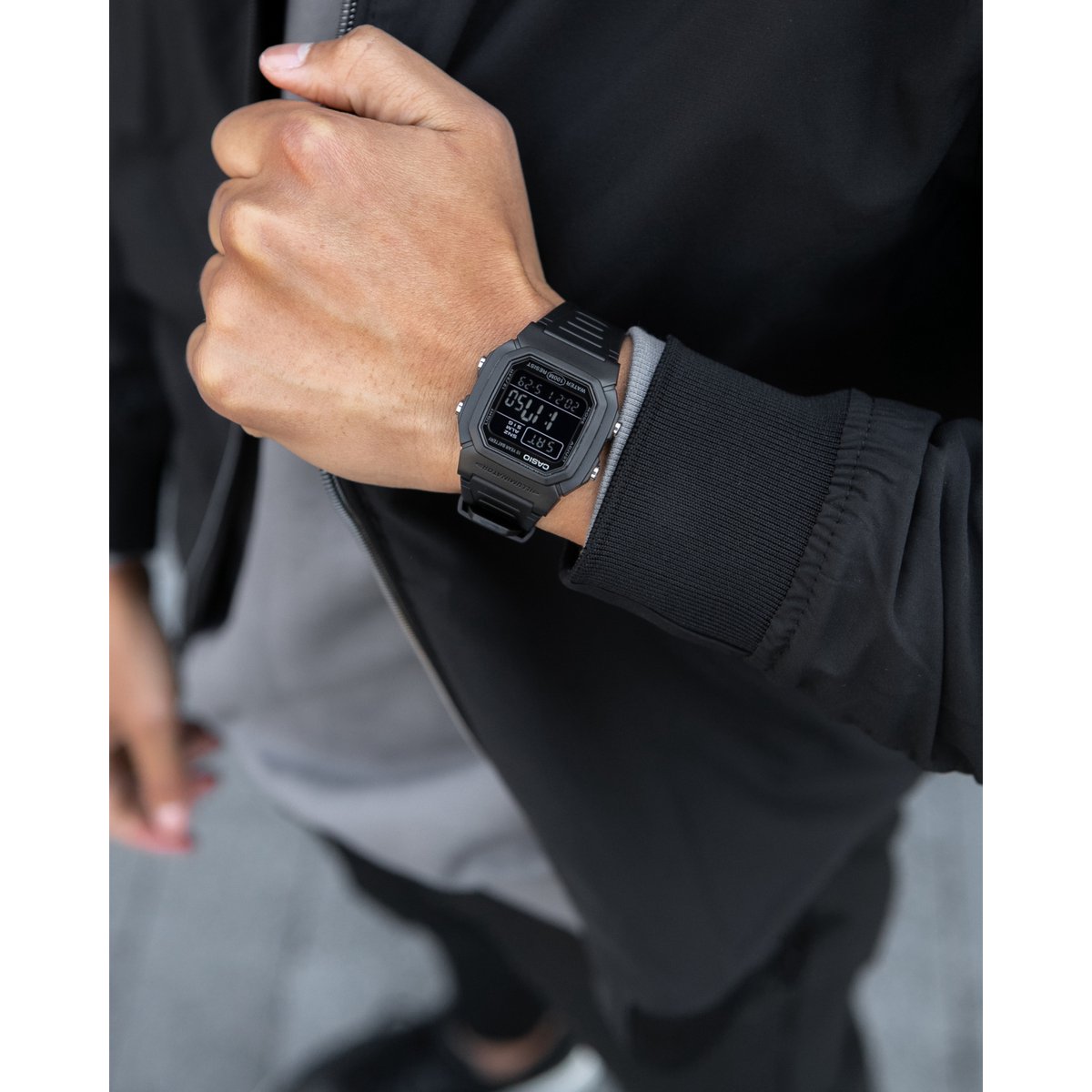 Casio Casio Collection W-800H-1BVES Horloge - Kunststof - Zwart - Ø 36 mm
