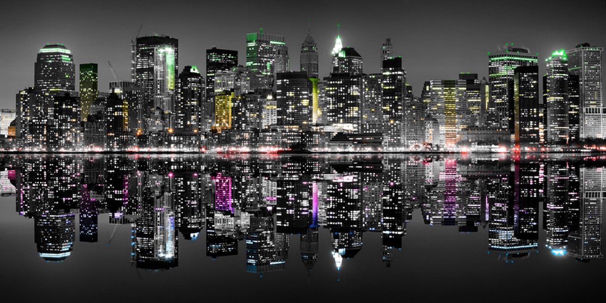 Fotobehang XXL - NYC - Een plek waar de dromen van gemaakt zijn.