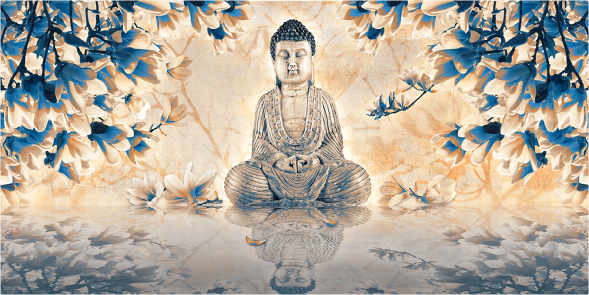 Fotobehang XXL - Buddha of prosperity.