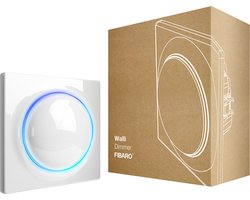 FIBARO Walli Dimmer - Wit - Slimme inbouw dimmer - Geschikt voor LED - Wit - Z-Wave Plus