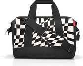 Reisenthel Allrounder M Travel Bag Sac de sport - 18L - Op Art Zwart