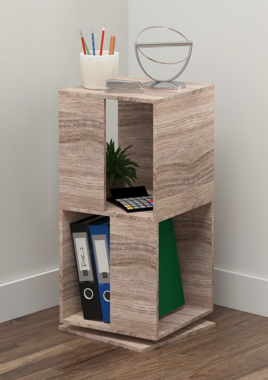 Boekenkasten 360° Draaibare Boekenplank Witte Staande Boekenkast Met Wielen Rollende Boekenkast Woonkamer Boekenrek Eenvoudige Boekenplanken langdurig gebruik Boekenkasten 360° Draaibare Boekenplank Witte Staande Boekenkast Met Wielen Rollende Boekenkast Woonkamer Boekenrek Eenvoudige Boekenplanken langdurig gebruik