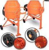 Mixer - Betonmixer - Cement mixer - 70L - Oranje