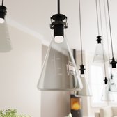 Indusigns Hanglamp Erlenmeyer - Verlichting / Lamp / Dutch Design / Glas / Uniek / Upcycling / Blikvanger / Eyecatcher - Hal / Woonkamer / Eetkamer / Keuken / Slaapkamer / Kamer - Modern / Industrieel / Interieur