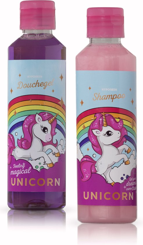 Unicorn cadeau set -kids shampoo - kinder shampoo voor meisjes - shampoo -  shampoo... | bol.com
