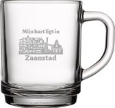 Verre à thé gravé 25,5cl Zaanstad