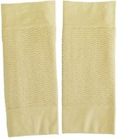 WiseGoods Luxe Arm Shaper - Afvallen - Shapewear - Compressie Sleeve - Sport Sleeves - Sporten - Fitness Accessoires - beige