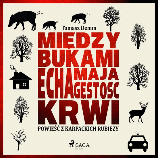 Między bukami echa mają gęstość krwi - cover
