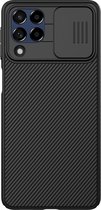Nillkin Hoesje Geschikt voor Samsung Galaxy M53 - Nillkin CamShield Case - Zwart