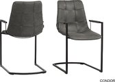 MX Sofa Eetkamer stoel Condor | kleur: Antraciet