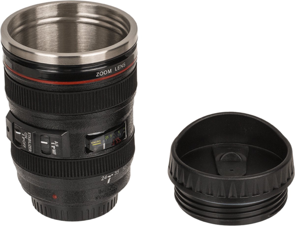 Tasse d'objectif pour appareil photo 13.5x8cm tasse thermos | bol.com
