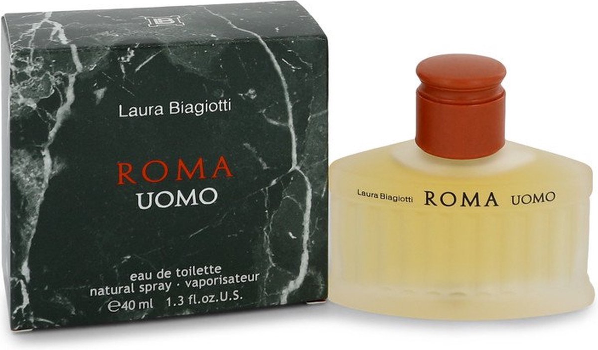 Laura Biagiotti Roma Uomo 40 ml - Eau de toilette - Herenparfum