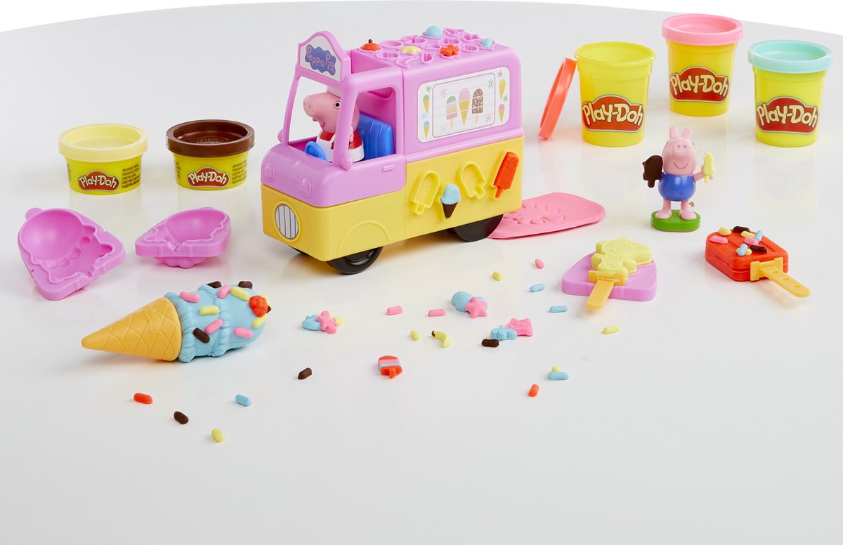 Play-Doh Peppas IJsjes Speelset - Boetseerklei - Inclusief 5 Play-Doh potjes — afbeelding 13