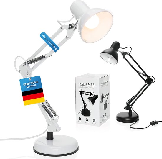 Prestatie Cumulatief Vader Luxe Bureaulamp – Bureau Accessoires – Bureau Verlichting – Ruimtebesparend  – Desk Lamp | bol.com