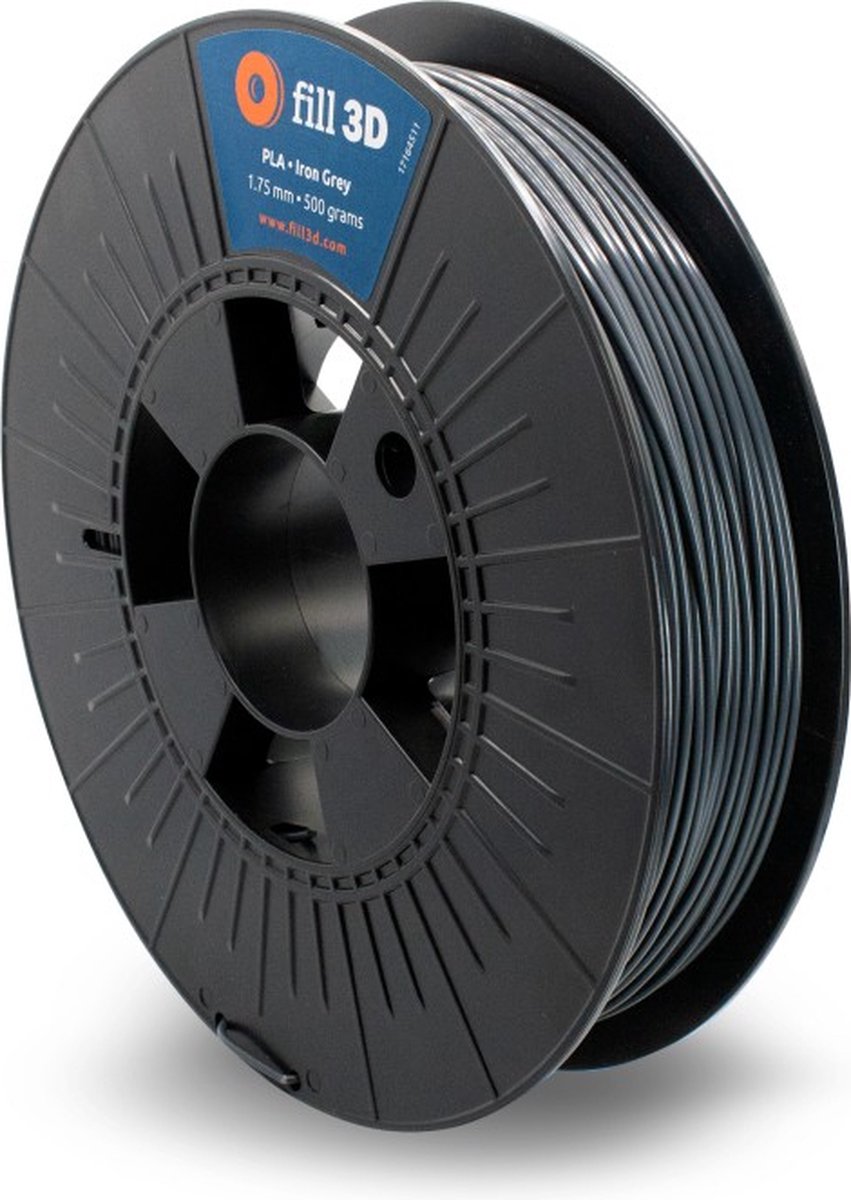 Fill 3D PLA Iron Grey 0,5 kg
