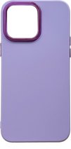 Casemania Hoesje Geschikt voor Apple iPhone 14 Pro Max Paars - Shockproof Siliconen Back Cover