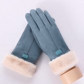 Hidzo Dames Handschoenen Groen Maat S/M