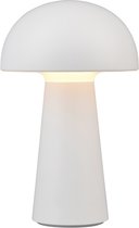 Bol.com Reality LENNON - Tafellamp - Wit - SMD LED - Oplaaadbare - Buitenlamp aanbieding