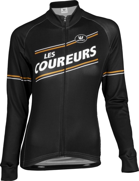 Vermarc Les Coureurs Dames Mid Season Fietsjack Zwart