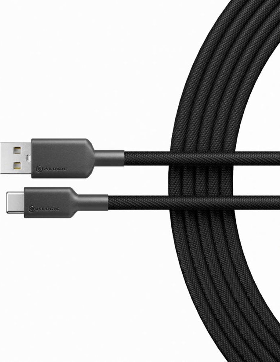 ALOGIC ELPCA201-BK USB-kabel USB 2.0 1 m USB A USB C Zwart