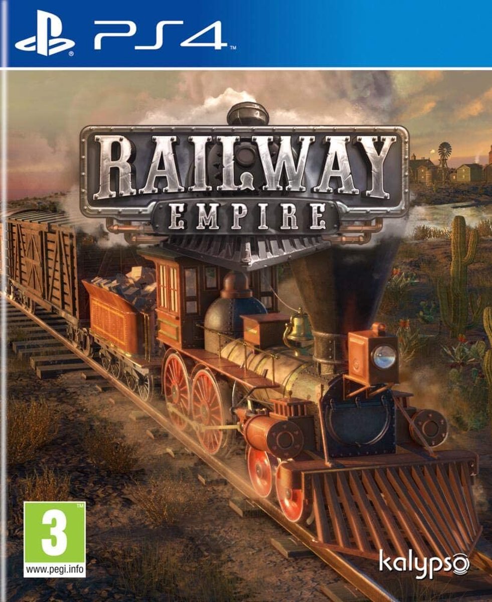 Sony Railway Empire Basis Vereenvoudigd Chinees, Duits, Engels, Spaans, Frans, Italiaans, Japans, Pools, Russisch PlayStation 4