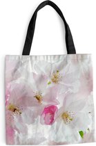 Sac bandoulière - Sac de plage - Shopper Cerise - Blossom - Fleurs - 40x40 cm - Sac en coton